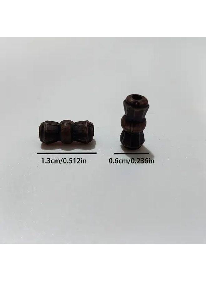 حبات أكريليك خشبية اللون بلون القهوة لصنع المجوهرات DIY والأساور والإكسسوارات الأنيقة - Image 4